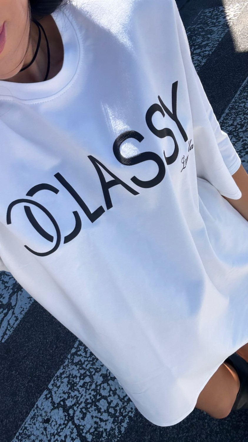 Koszulka CLASSY biel