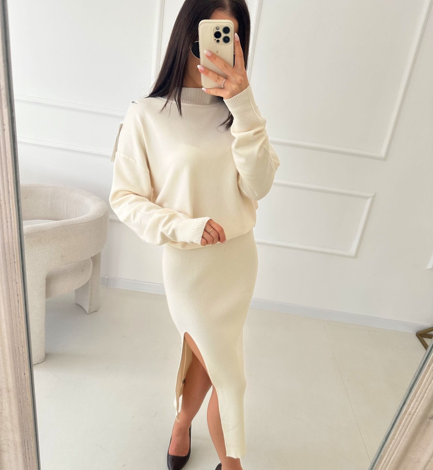 Komplet Dzianinowy COMFORT