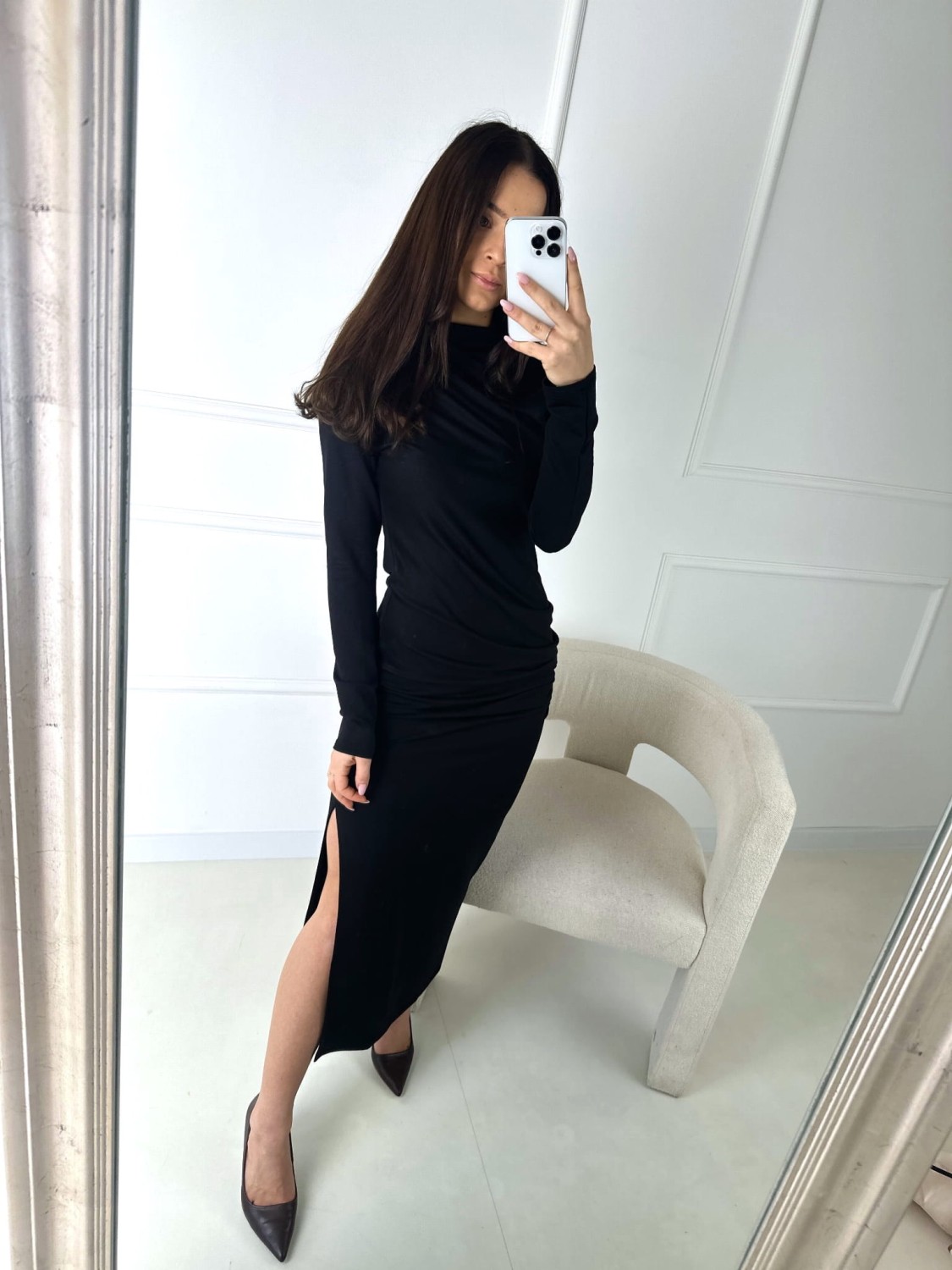 Sukienka Czarna LENA