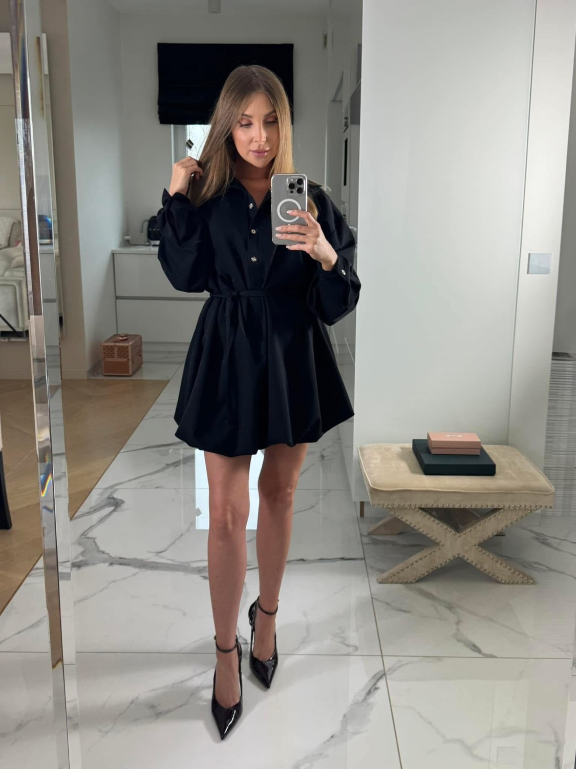 Sukienka LIVI Czarna Bombka 